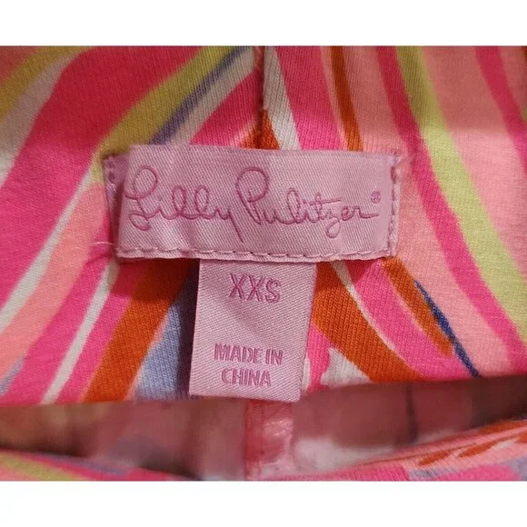 Lilly Pulitzer Womens Georgia May Palazzo Pull-On Stretch Pants Reef Retreat XXS - Picture 6 of 16